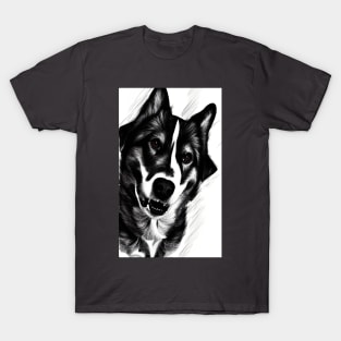 Friendly dog portrait T-Shirt